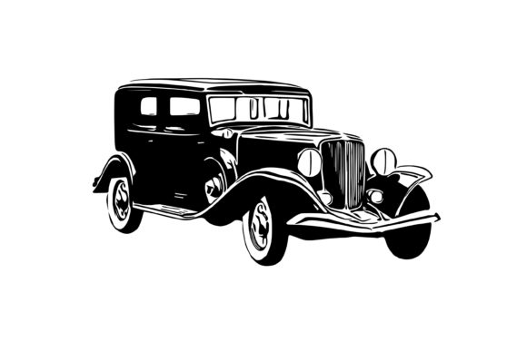 Download Vintage Car B - Auburn Salon Sedan - Salon Collection