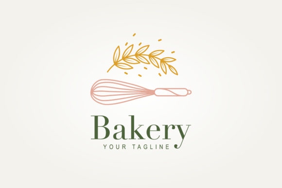 Download Bakery Shop Minimalist Line Art Logo Ico - Shop Collection