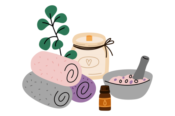 Download Spa Salon Elements. Aromatherapy and Mas - Salon Collection