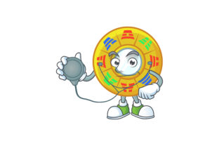 Download Chinese Circle Feng Shui Cartoon Style - Feng shui Collection