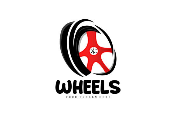 Download Tire Wheel Logo, Automotive Parts Vector - Auto Collection
