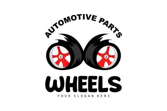 Download Tire Wheel Logo, Automotive Parts Vector - Auto Collection
