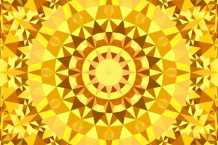 Download Golden Seamless Triangle Mandala Pattern - Triangle mandala Collection